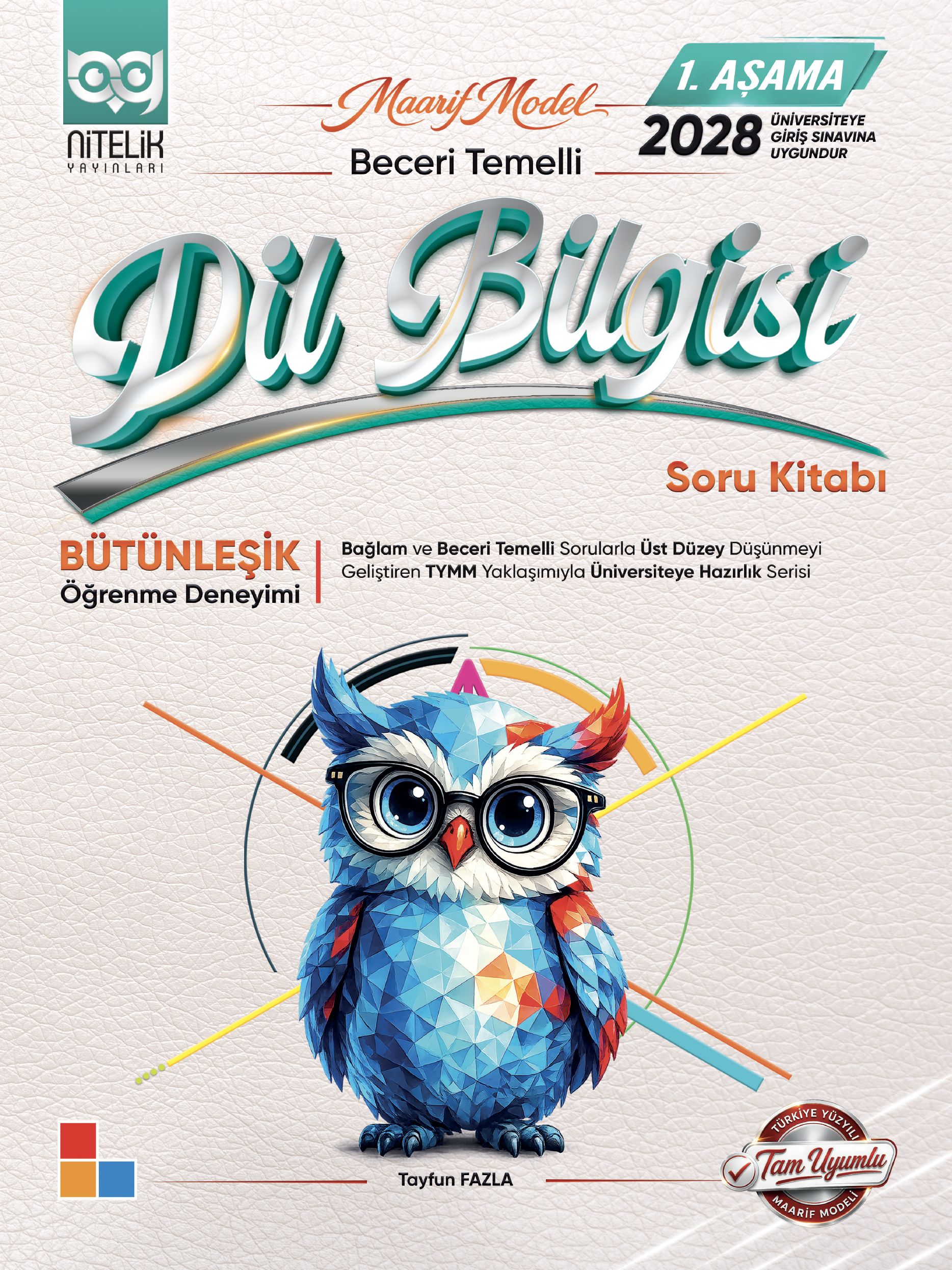 1. Aşama Dil Bilgisi Soru Kitabı kapak görseli